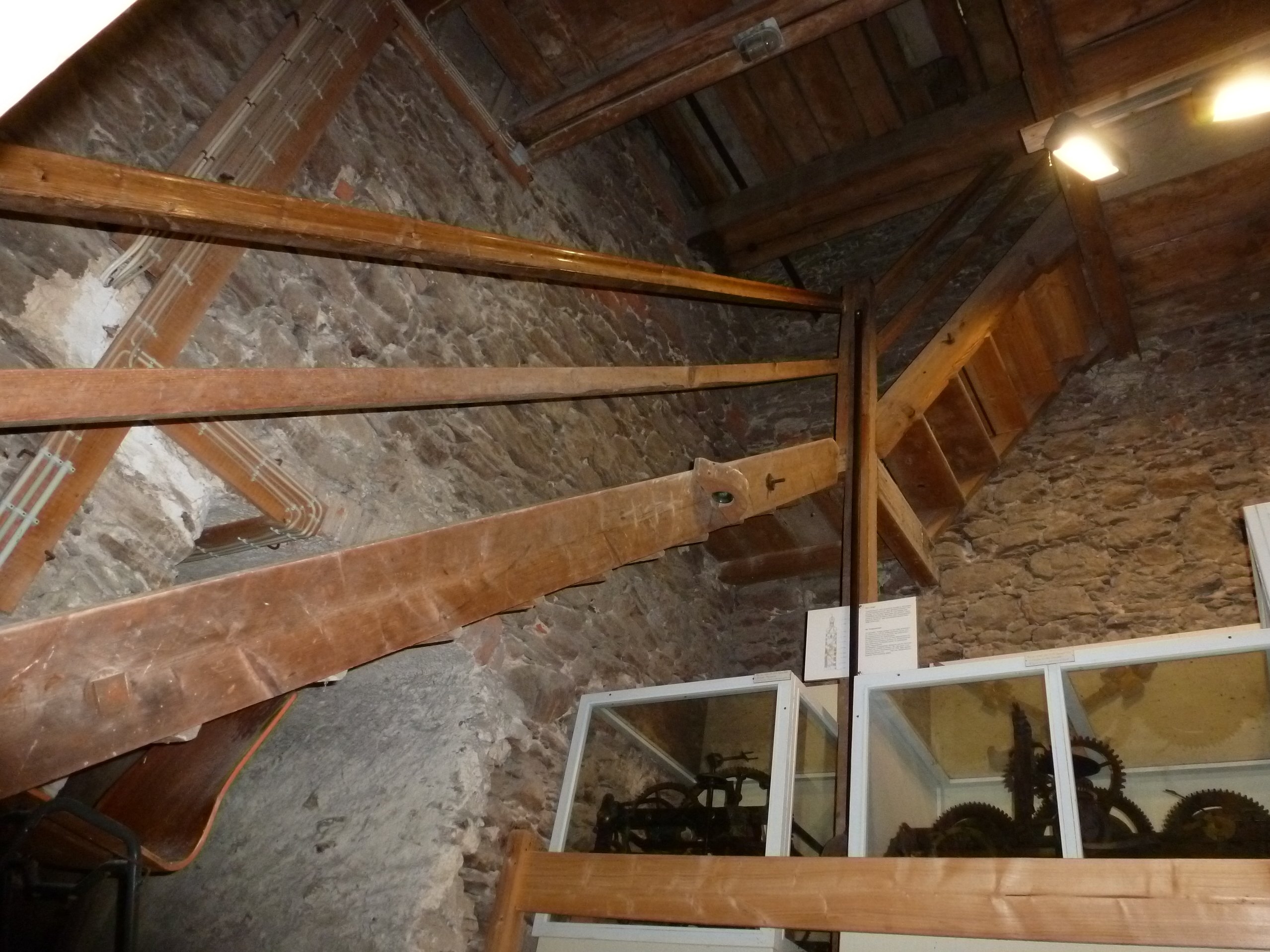 Treppe im Kirchturm