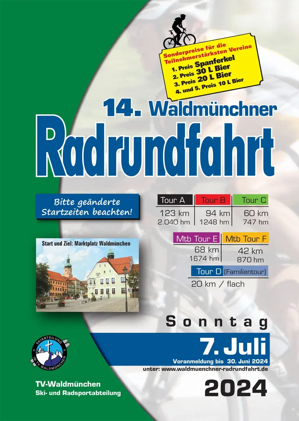 Plakat Radrundfahrt
